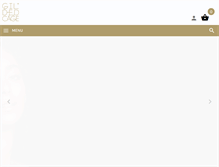 Tablet Screenshot of gildedcage.com